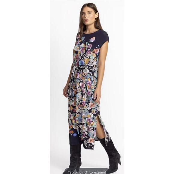 NWT John Was Fall Dance Tie Front Dress XL New With Tags - Picture 3 of 15